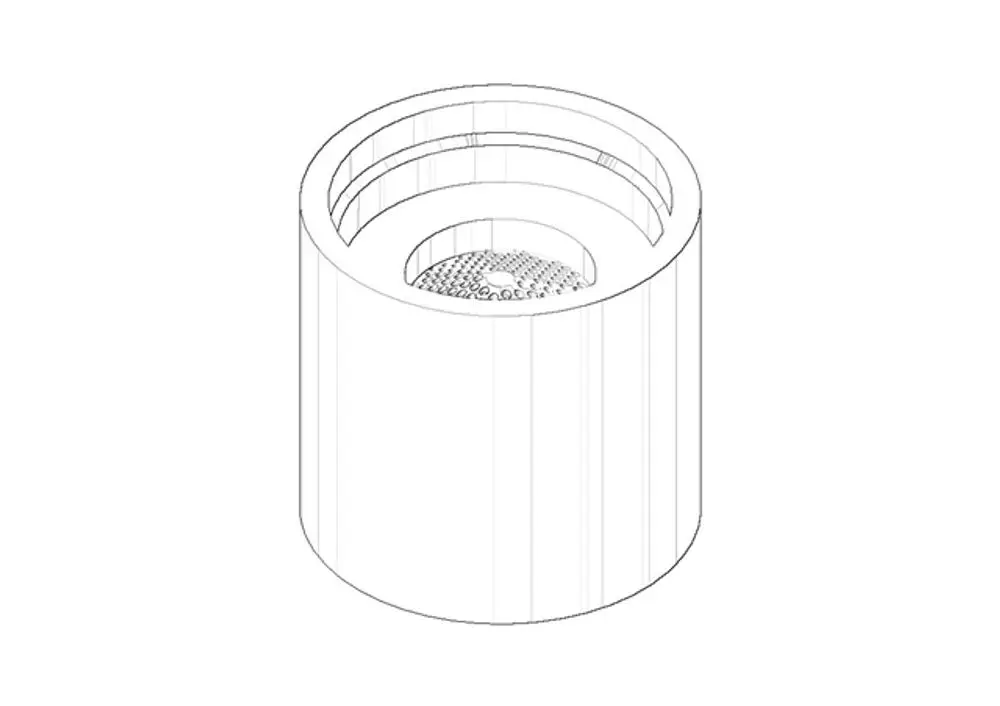 DORNBRACHT Luftsprudler ERSATZTEILE 04230101900 M18x1-IG 8,5 l/min. Platin gebürstet, 04230101900-06 Galeriebild 1